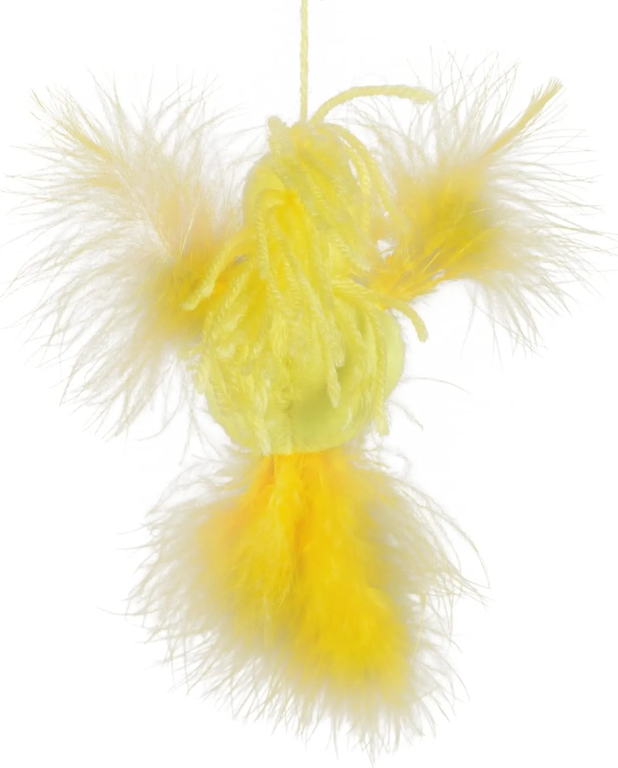 4 Woodstock Catnip Stuffed Plush Cat Toy with Feathers and Elastic Loop for Interactive Play | Peanuts for Pets | Interactive Toy for Cats | Cat Exercise Toy FF19706