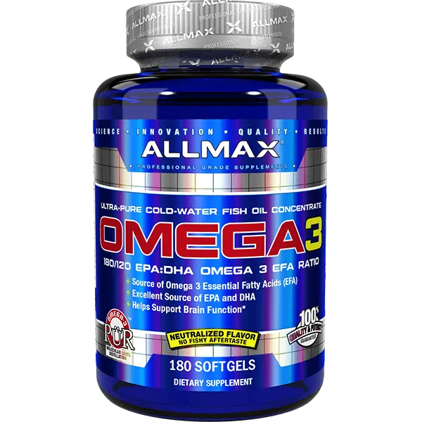 Allmax Nutrition Omega 3 180 Capsules