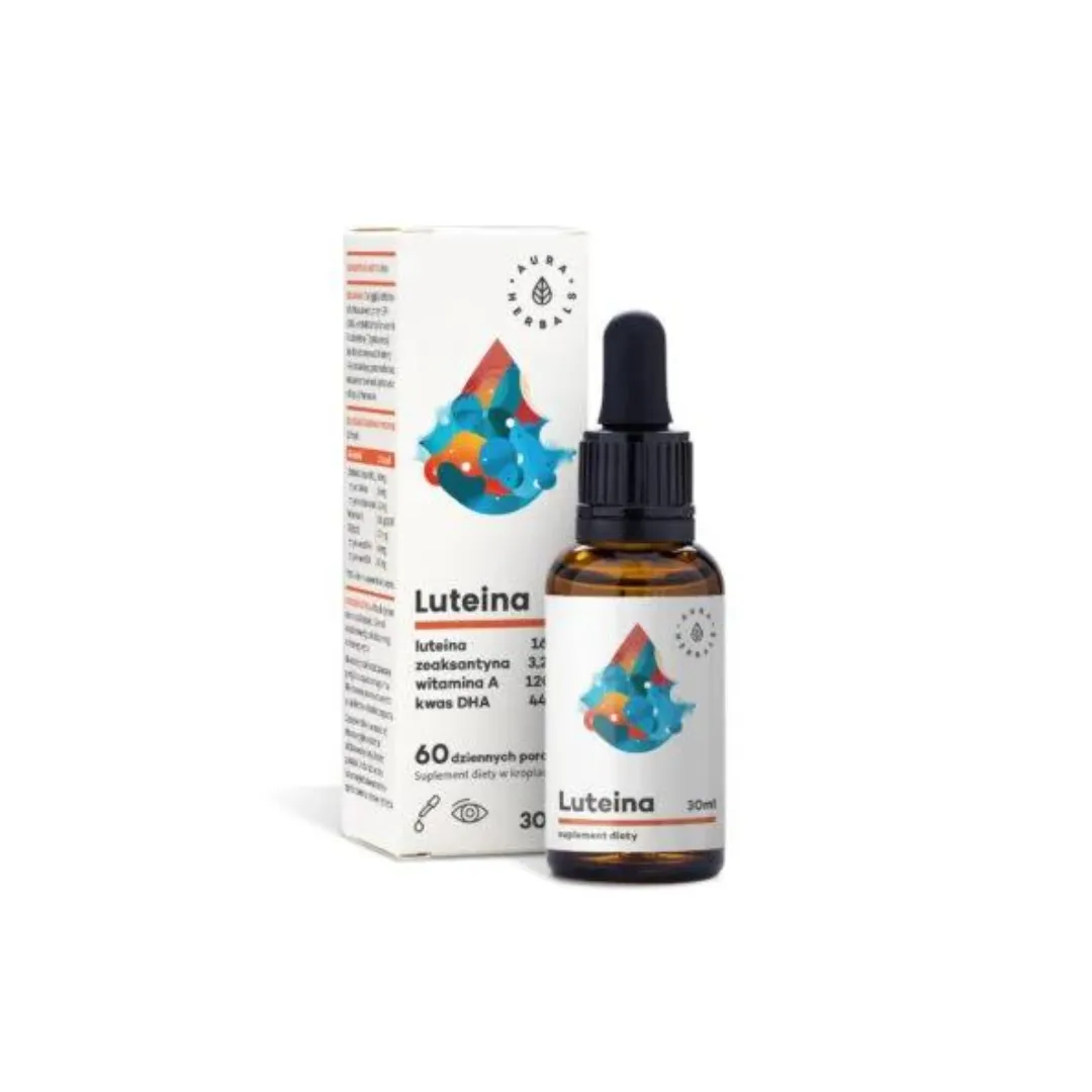 Aura Herbals Lutein   Vitamin A   DHA   Zeaxanthin, drops (30 ml)