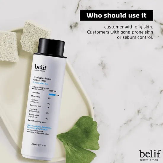 Belif Eucalyptus Herbal Extract Toner 200 ml