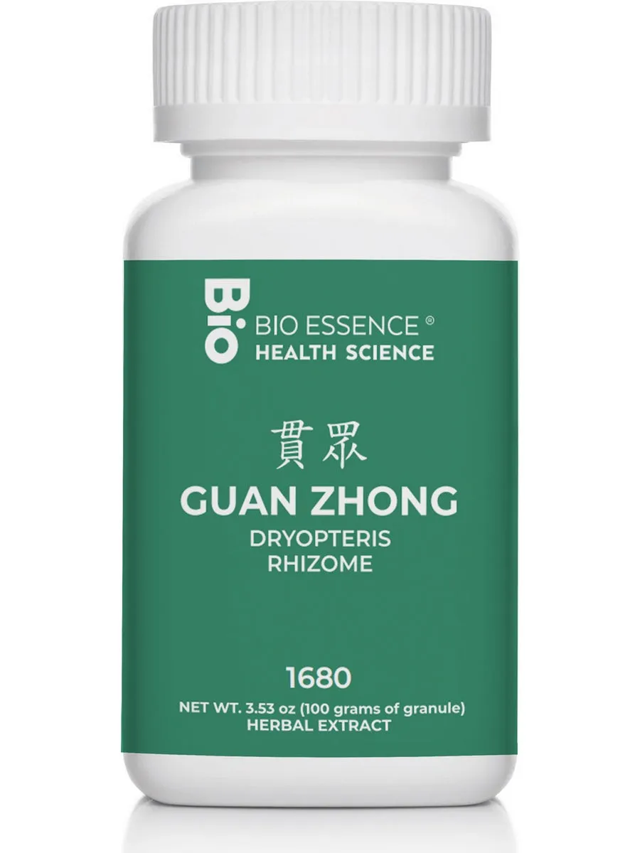 Bio Essence Health Science, Guan Zhong, Dryopteris Root, 5:1 Extract Granules, 100 grams