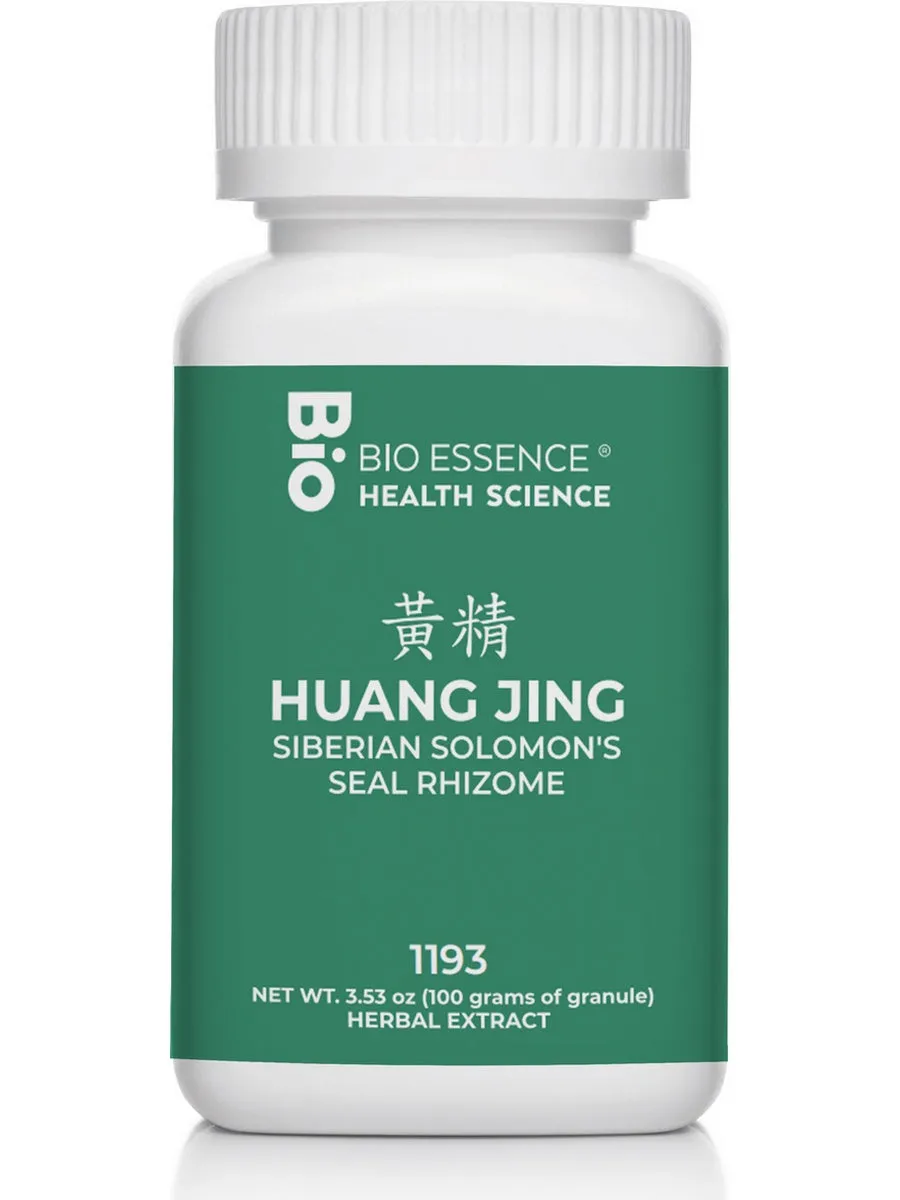 Bio Essence Health Science, Huang Jing, Solomon Seal Rhizome, 5:1 Extract Granules, 100 grams