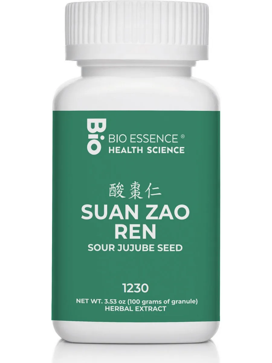 Bio Essence Health Science, Suan Zao Ren, Sour Jujube Seed, 5:1 Extract Granules, 100 grams
