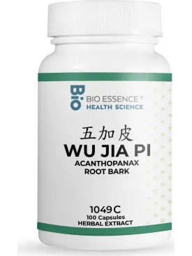 Bio Essence Health Science, Wu Jia Pi, Acanthopanax Bark, 5:1 Extract Capsules, 100 Capsules
