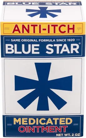 Blue Star Anti-Itch Medicated Ointment 2 oz