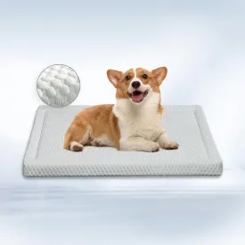 Breathable Dog Cooling Pad, Thick, Non-Sticky, Safe and Machine Washable Dog Cooling Pads or Mats for Floors, Crates, Cars, Kennels(23" Lx17 Wx1.5 T)
