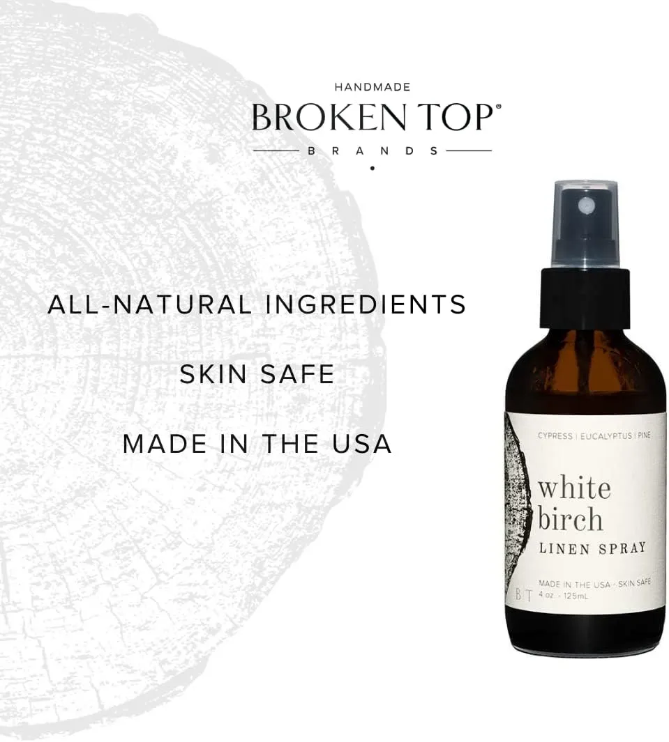 BROKEN TOP Organic Linen & Room Spray (White Birch)