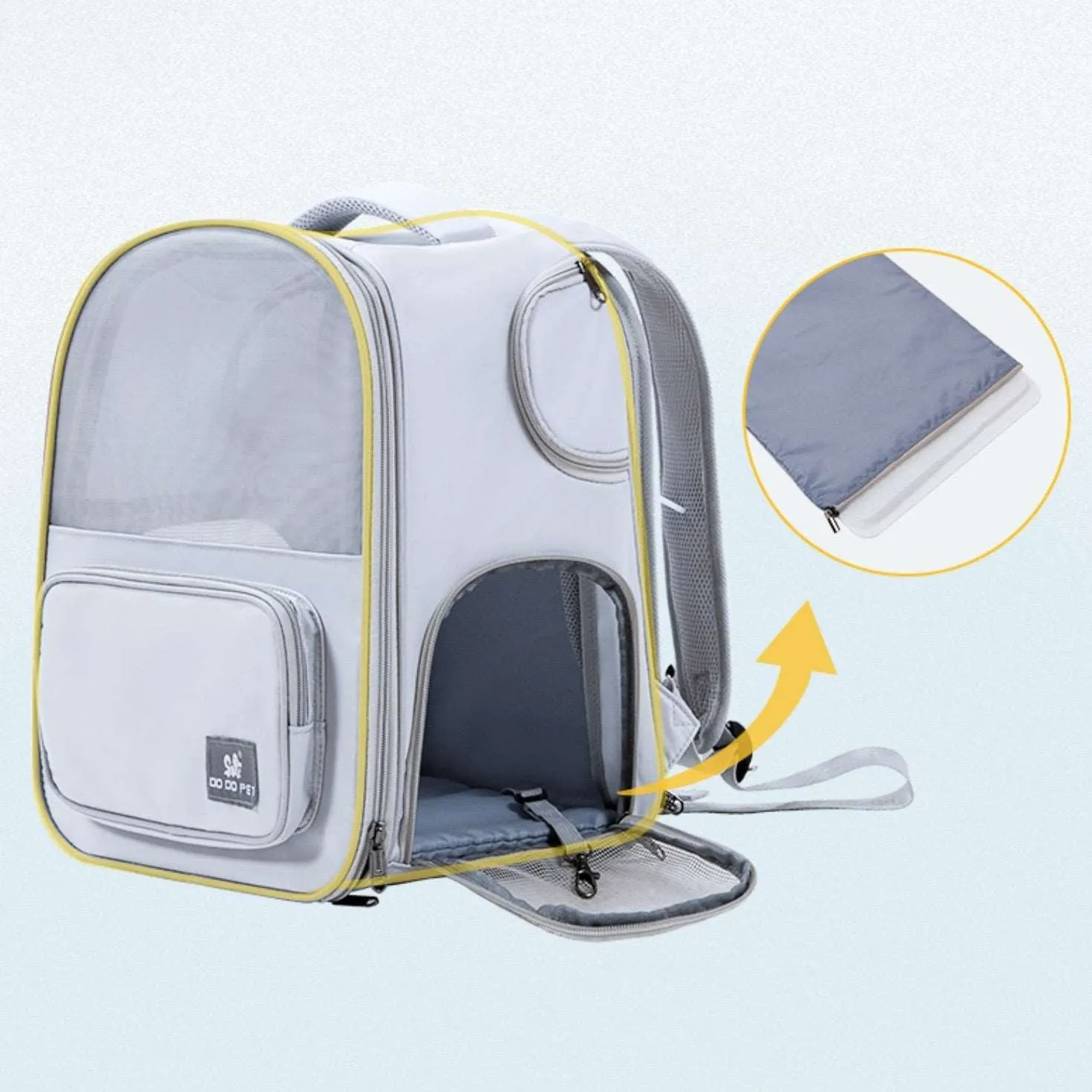 Carrier Mesh Backpack Bag for Small Dog & Cats