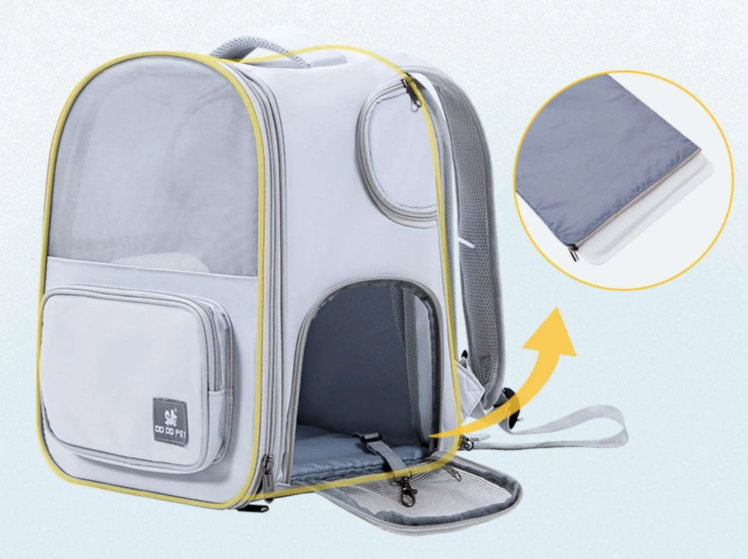 Carrier Mesh Backpack Bag for Small Dog & Cats