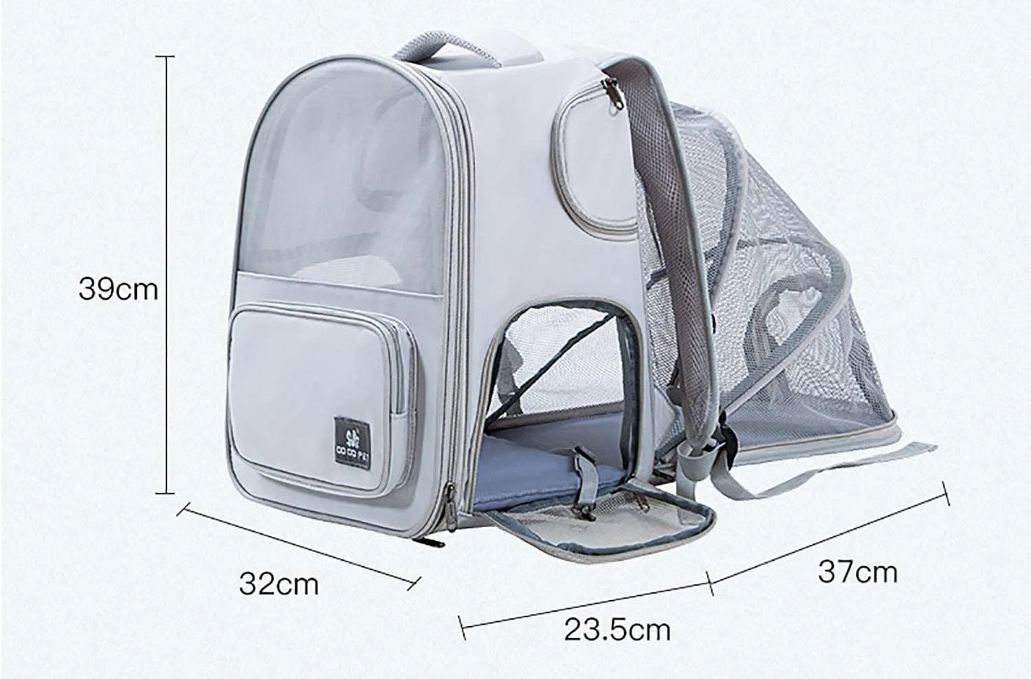 Carrier Mesh Backpack Bag for Small Dog & Cats