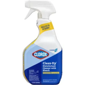 CloroxPro™ Clorox® Clean-Up® with Bleach Surface Disinfectant Cleaner Germicidal Pump Spray Liquid 32 oz. Bottle Chlorine Scent NonSterile - The Clorox Company  Mfr# 35417