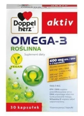 Doppelherz Activ Omega-3 vegetable x 30 capsules