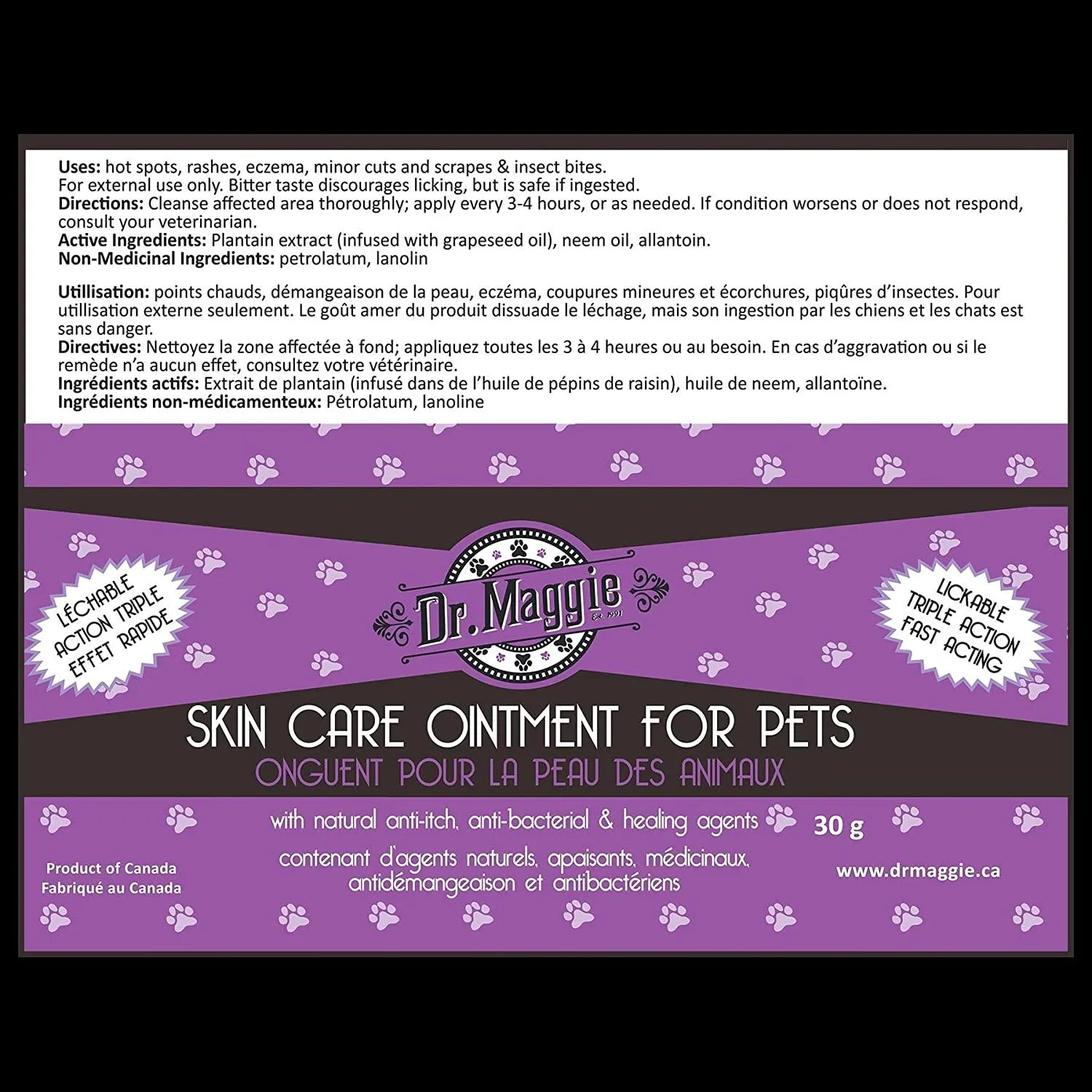 Dr. Maggie Skin Care Ointment for Dogs and Cats