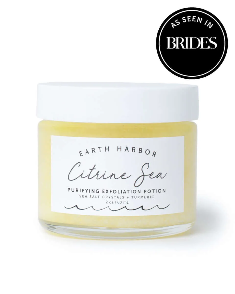 Earth Harbor Citrine Sea Purifying Exfoliation Potion