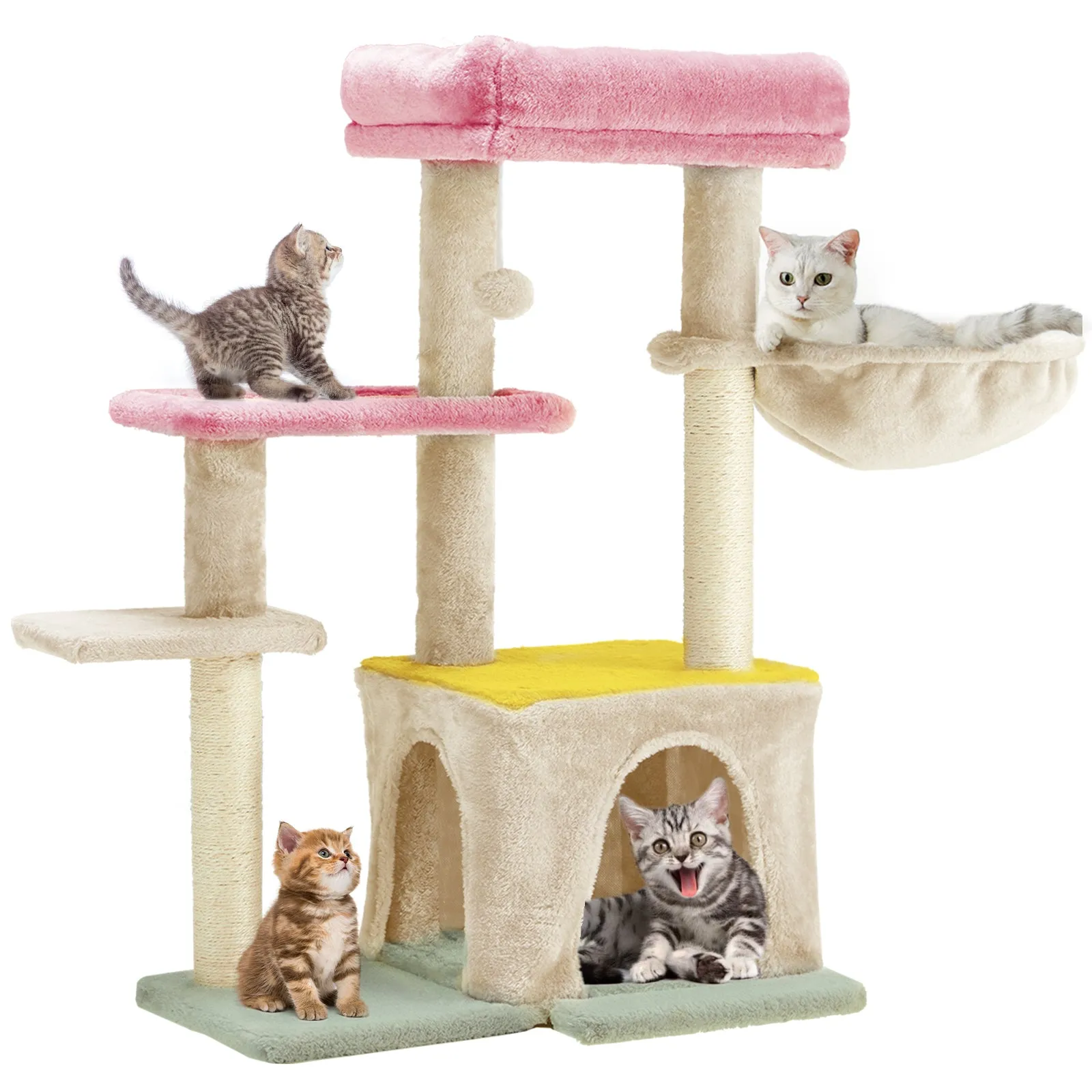 EROMMY Cat Condo Tower Large