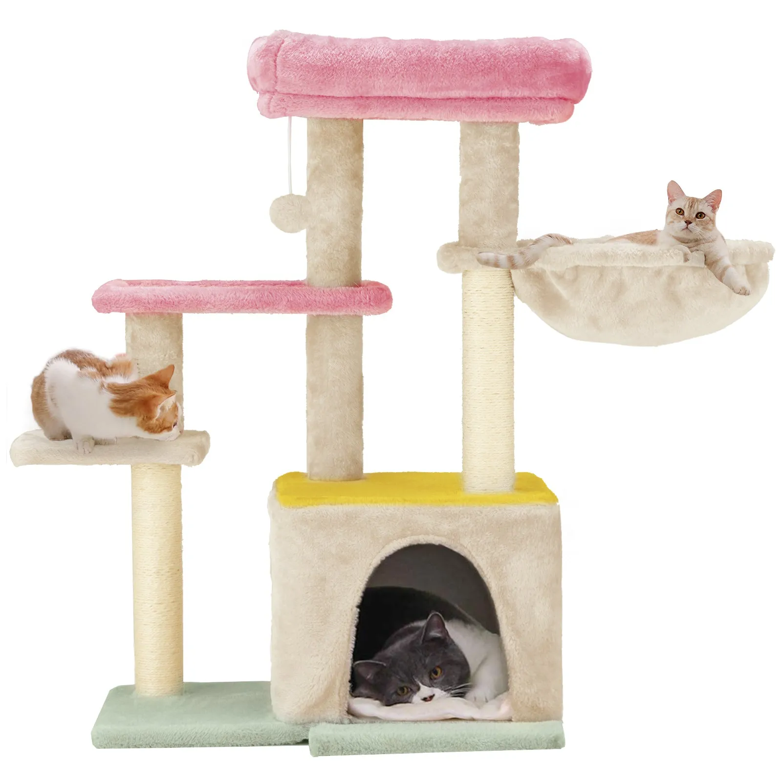 EROMMY Cat Condo Tower Large