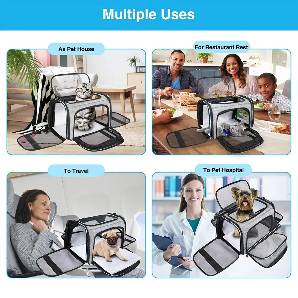 Expandable Foldable Pet Carrier