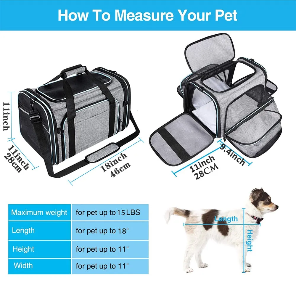 Expandable Foldable Pet Carrier