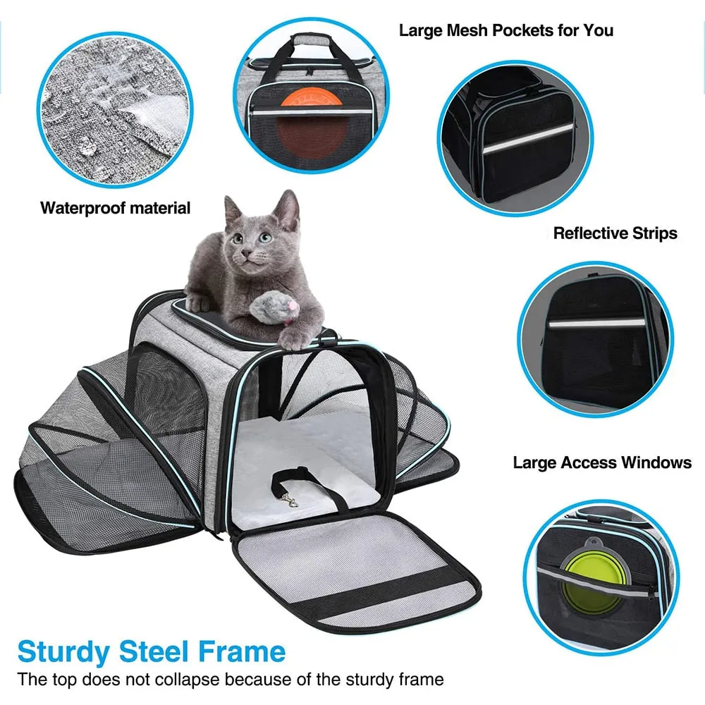 Expandable Foldable Pet Carrier