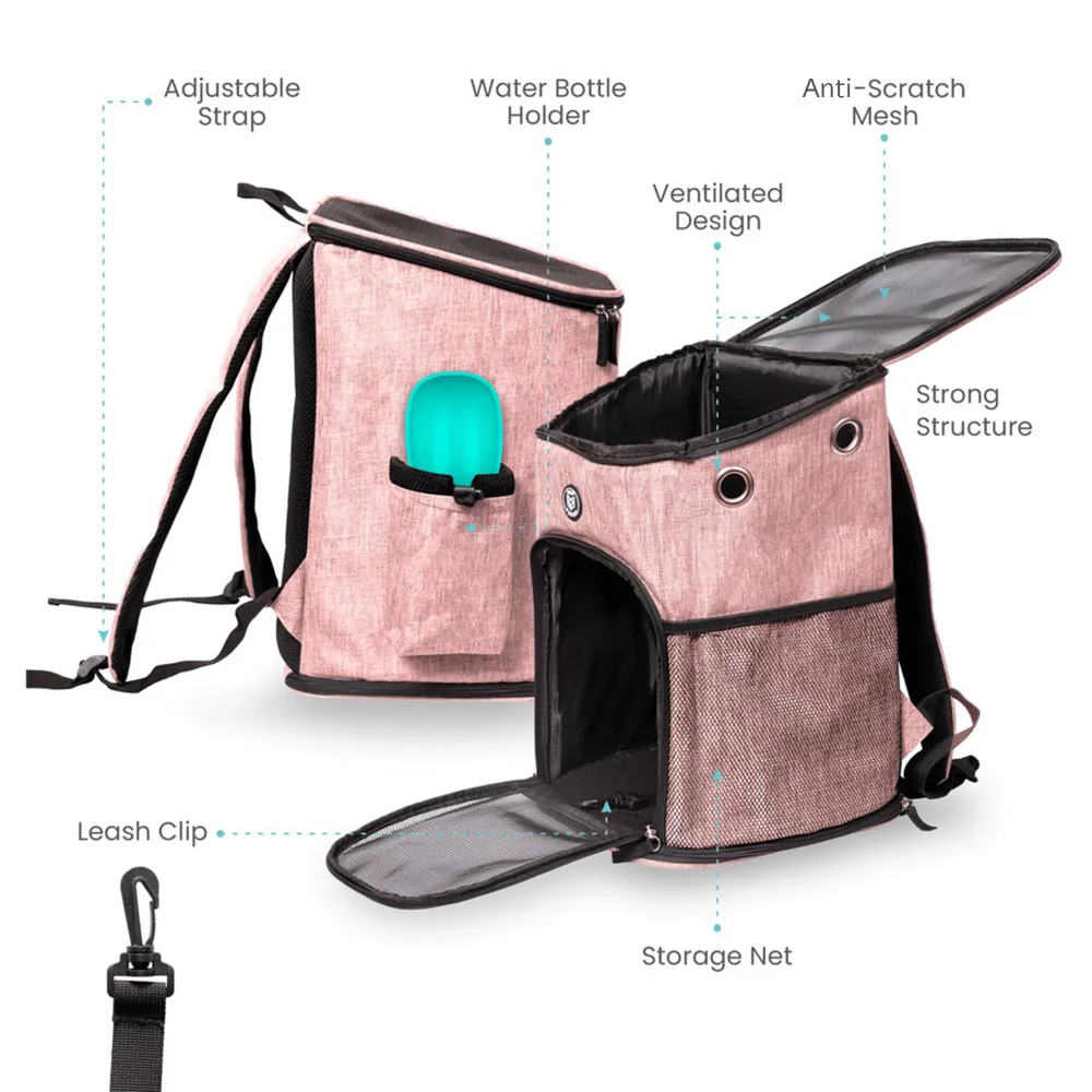 Fofos Comfort Premium Outdoor Carrier for Dogs and Cats