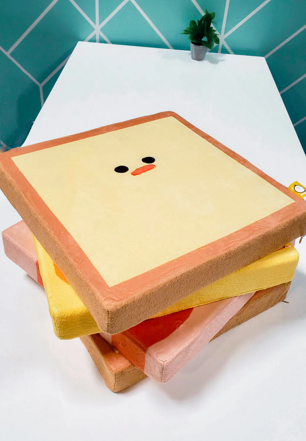 HAM & CHEESE SANDWICH memory foam seat cushion