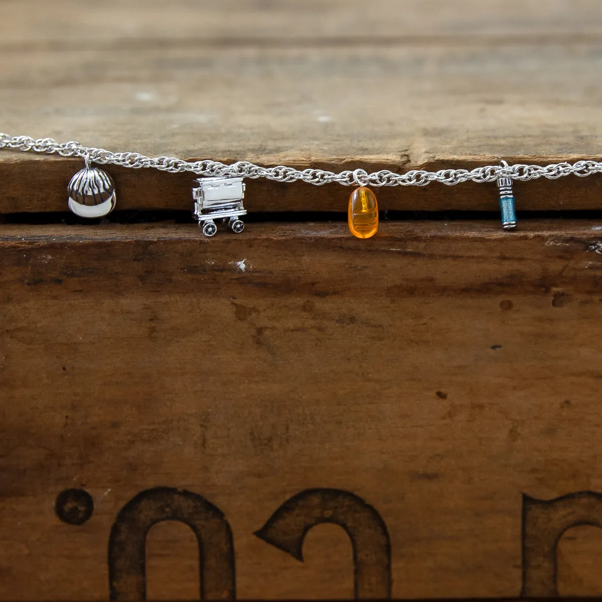 Indiana Jones X RockLove INDIANA JONES AND THE TEMPLE OF DOOM Charm Bracelet