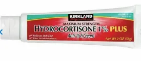 Kirkland Hydrocortisone Cream 1% Plus Anti-itch Cream