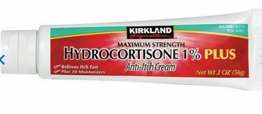 Kirkland Hydrocortisone Cream 1% Plus Anti-itch Cream