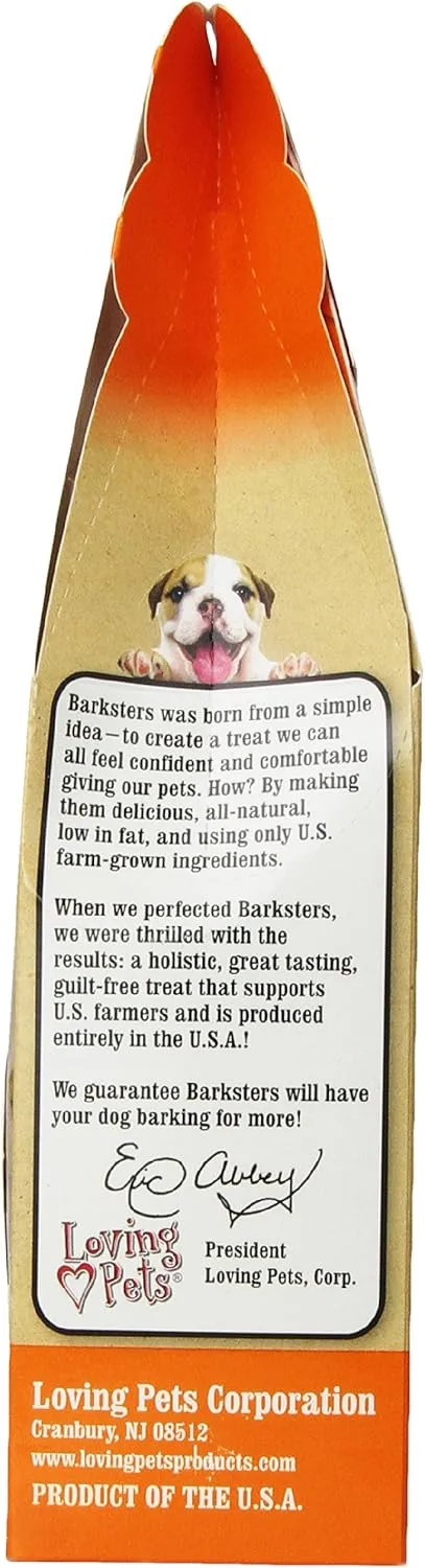 Loving Pets Barksters Sweet Potato and Chicken Krisps, Dog Treat, 5-Ounce