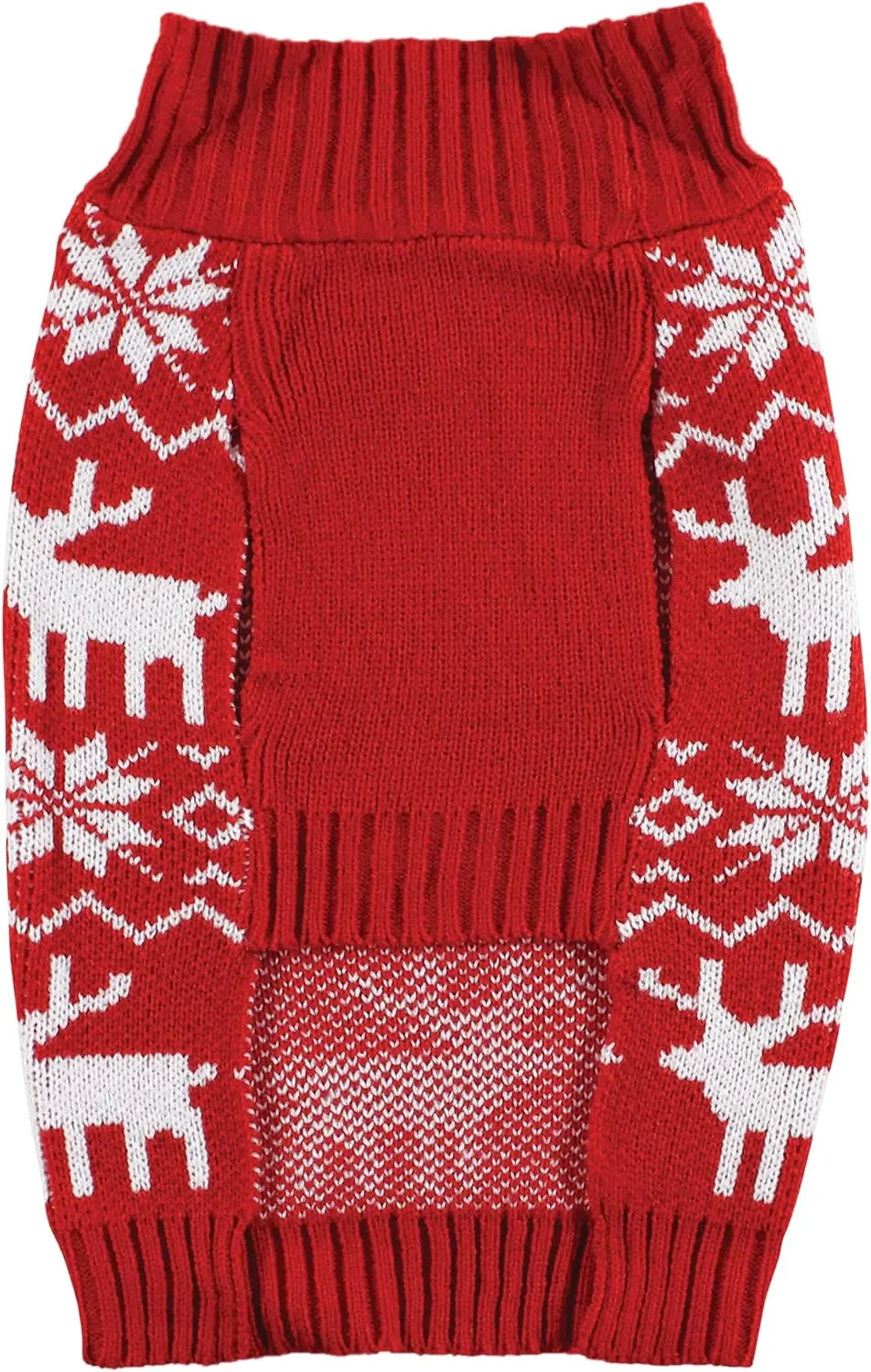 Luvable Friends Dogs and Cats Knit Pet Sweater, Fair Isle, X-Large