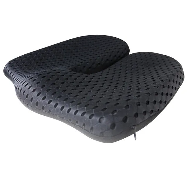 Memory Foam Seat Cushion For Back Pain Coccyx Orthopedic Car Office Chair