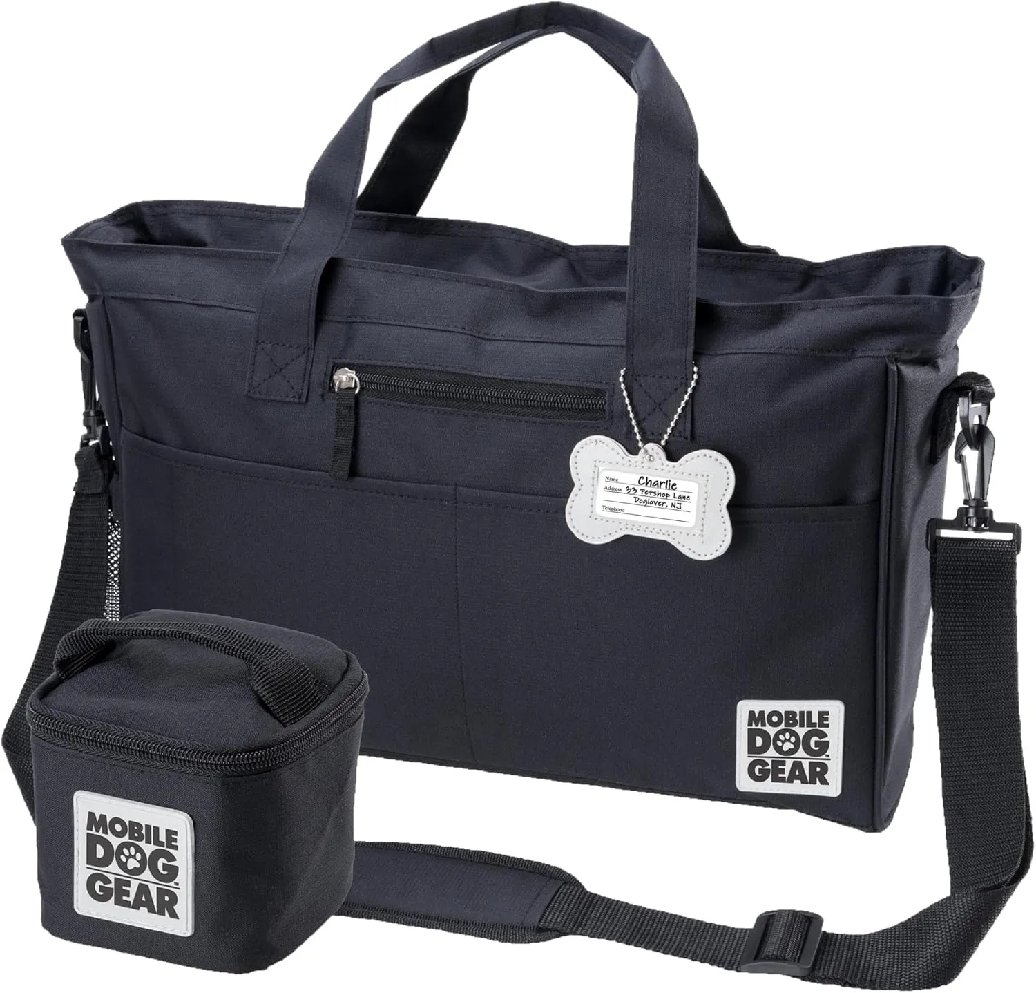 Mobile Dog Gear Day Away Tote Bag Black One Size