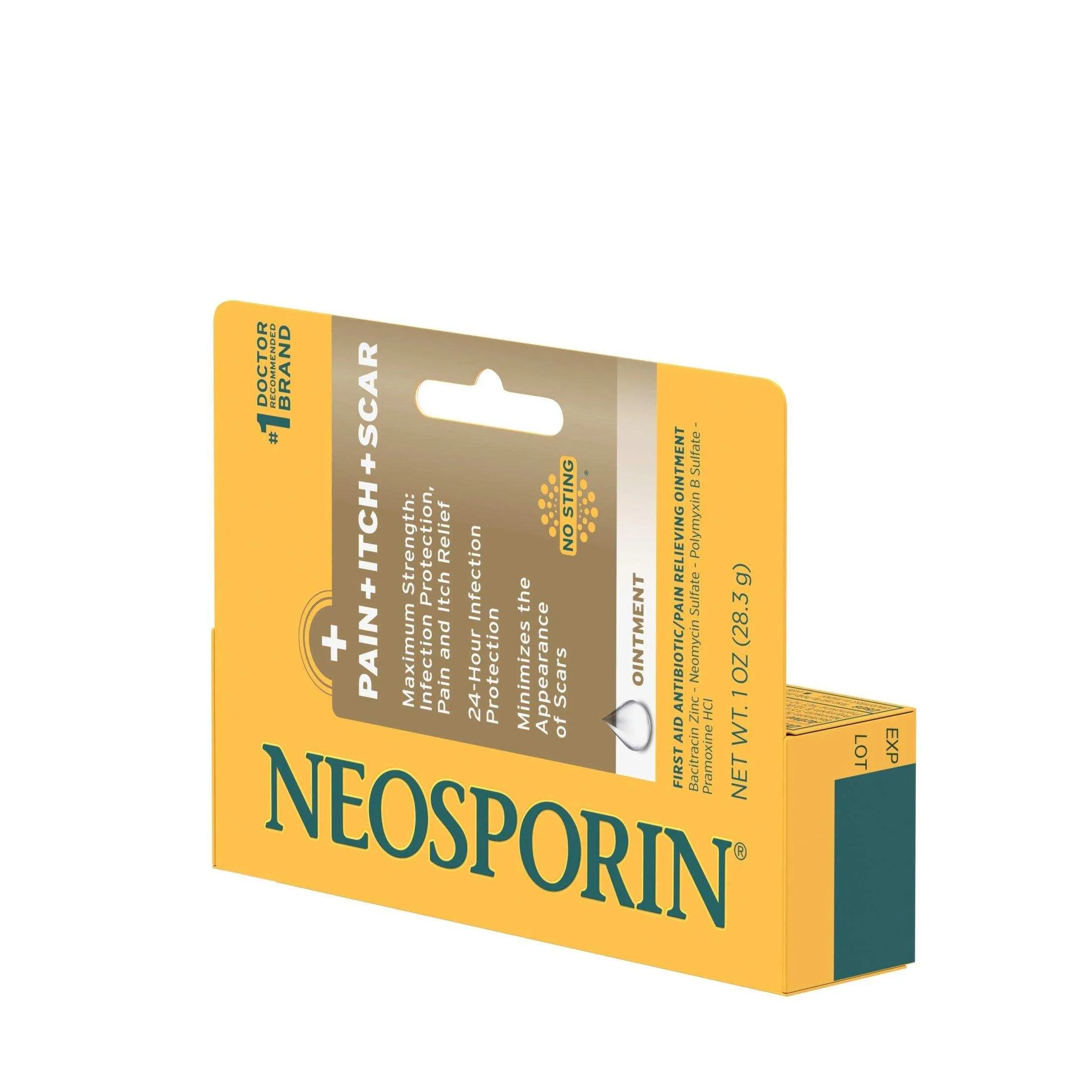 Neosporin   Pain   Itch   Scar First Aid Antibiotic Ointment - 1 Oz
