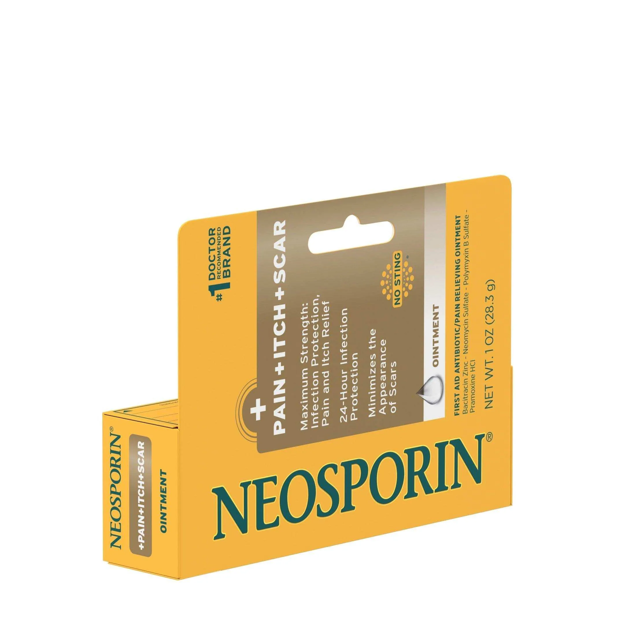 Neosporin   Pain   Itch   Scar First Aid Antibiotic Ointment - 1 Oz