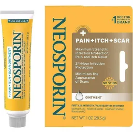 Neosporin   Pain   Itch   Scar First Aid Antibiotic Ointment - 1 Oz