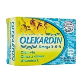 Omega 3 6 9 OLEKARDIN x 60 capsules
