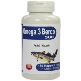 OMEGA 3, BERCO 500 capsules, fish oil
