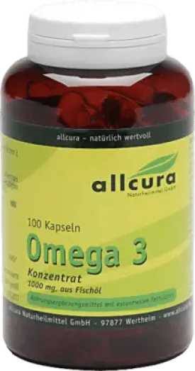 OMEGA-3 CONCENTRATE from fish oil 1000 mg capsules