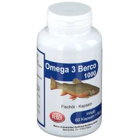 Omega 3 fatty acids, Berco 1.000 mg
