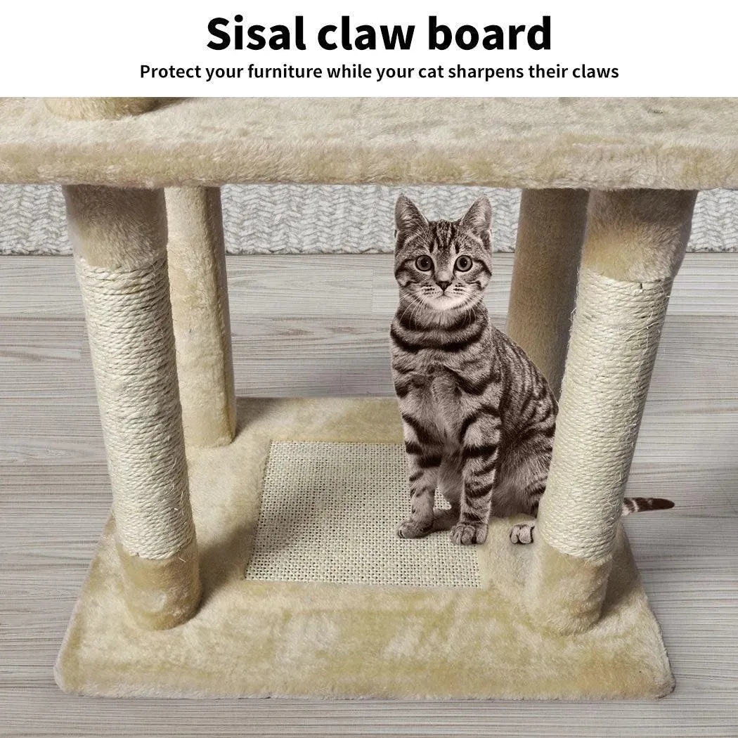 PaWz 130cm Cat Tower Scratching Climbing Post