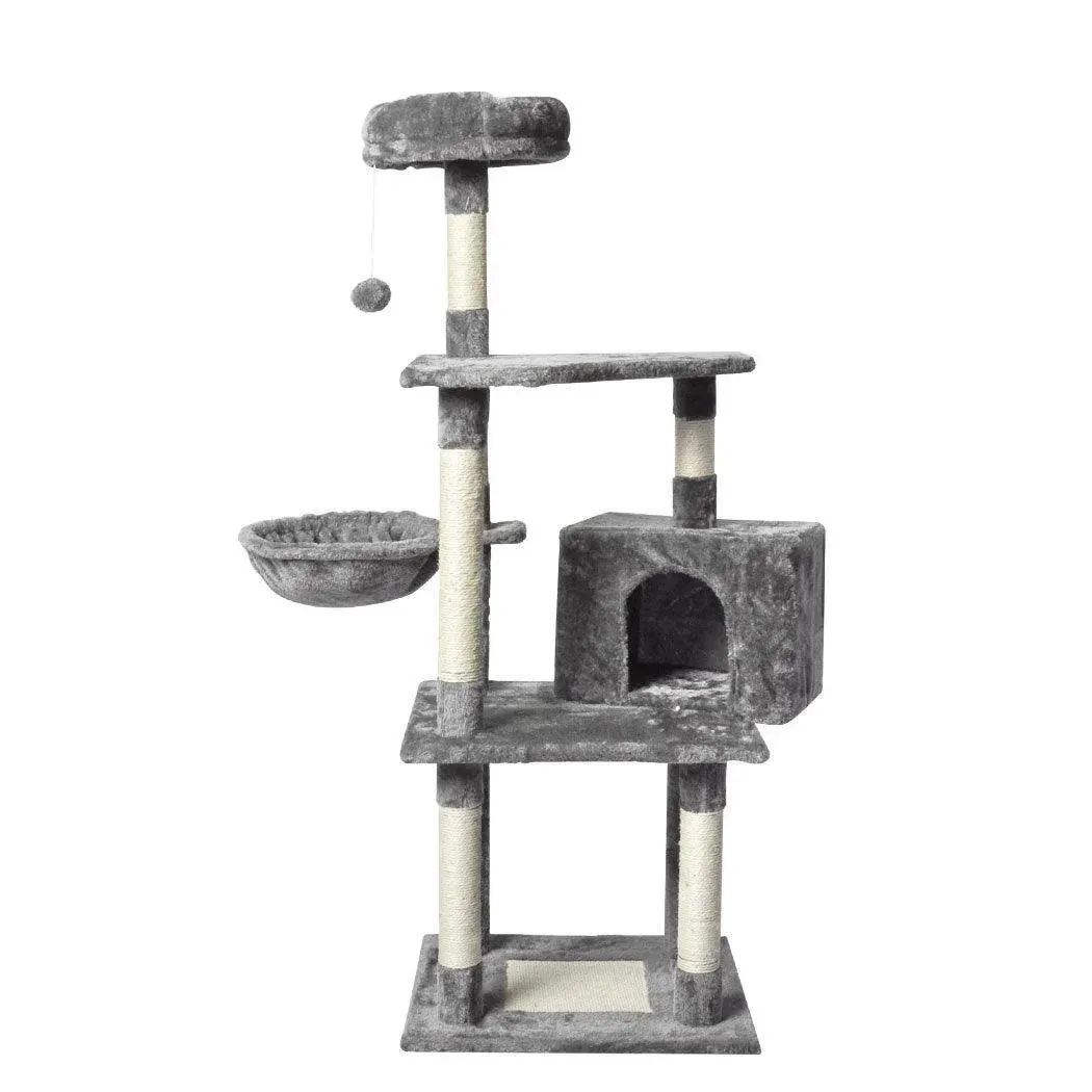 PaWz 130cm Cat Tower Scratching Climbing Post