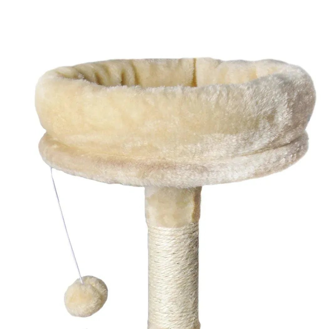 PaWz 130cm Cat Tower Scratching Climbing Post