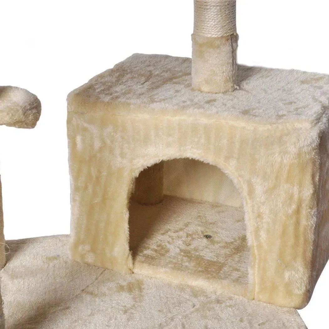 PaWz 130cm Cat Tower Scratching Climbing Post