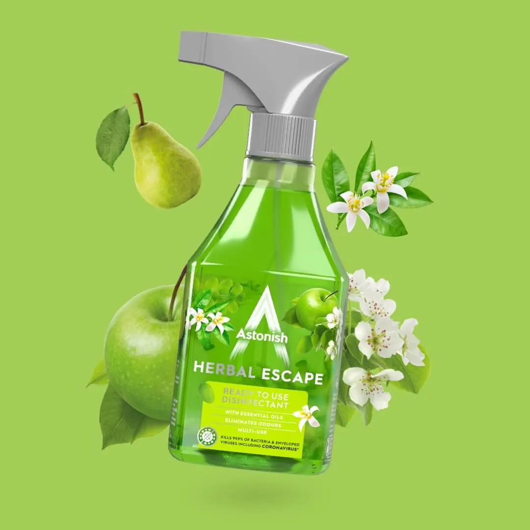 Ready to Use Disinfectant Spray Herbal Escape