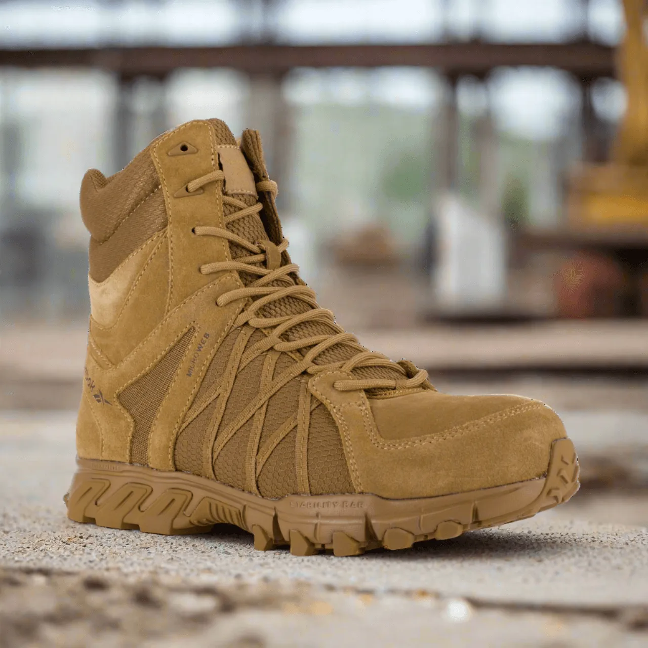 Reebok Trailgrip Tactical 8'' Boot w/ Composite Toe - Coyote