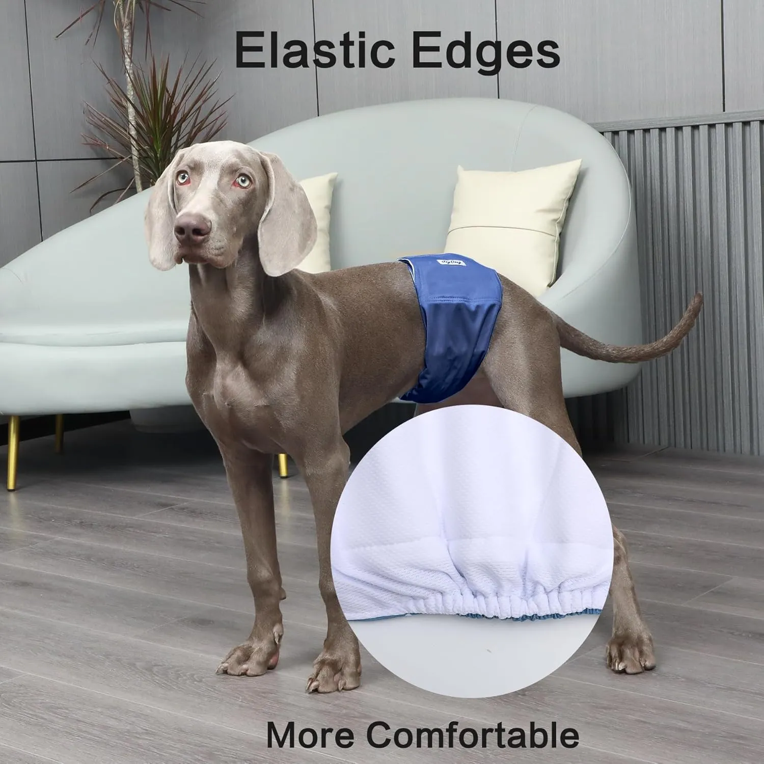 Reusable Dog Belly Bands for Male Dogs Diapers,5 Pack Premium Washable Dog Diapers Male Puppy Nappies Wrap,XS
