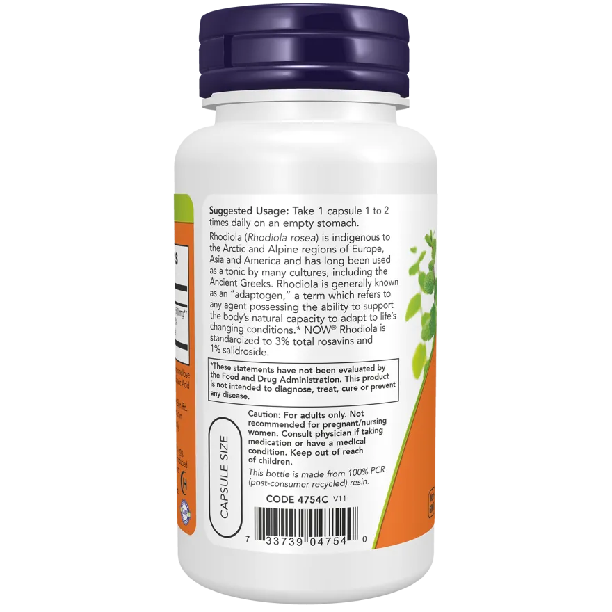 Rhodiola 500 mg Veg Capsules