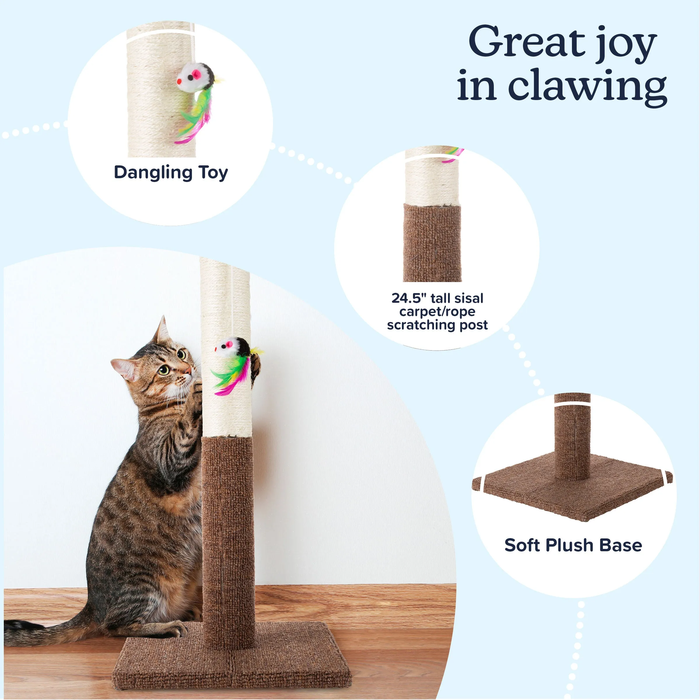 Sisal Fabric Scratcher