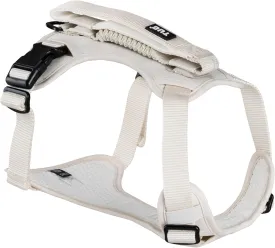 TUG Grab Dog Harness | Integrated Traffic Leash Magnetically Attached for Quick Control (XL/Cream)