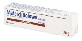 Vasoconstriction, ulcer, acne, Ichthyol ointment 20g